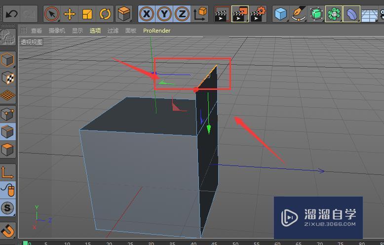 C4D-教你如何使用挤压工具来制作图形模型