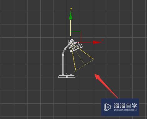 3DMax怎么打台灯灯光？