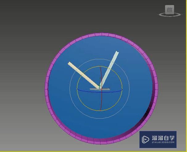 3DMax简约时钟制作方法