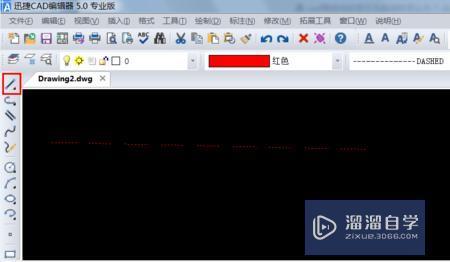 <esred>CAD</esred><esred>中</esred>为什么有时<esred>虚线</esred><esred>显示</esred><esred>为</esred><esred>实线</esred>？