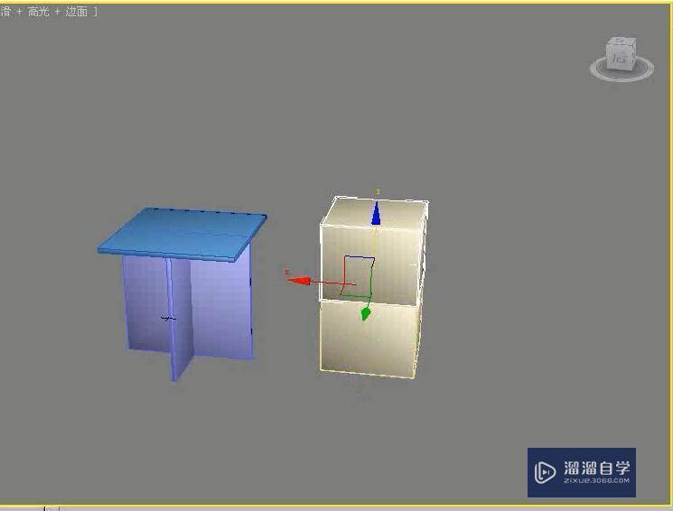 3DMax怎么用切角长方体制作简约餐桌椅？