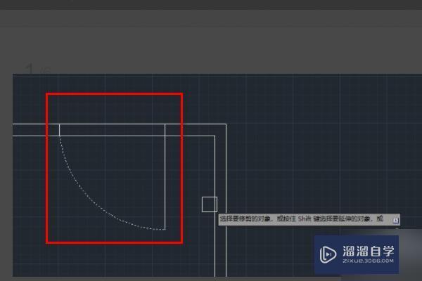 CAD2007如何画门？