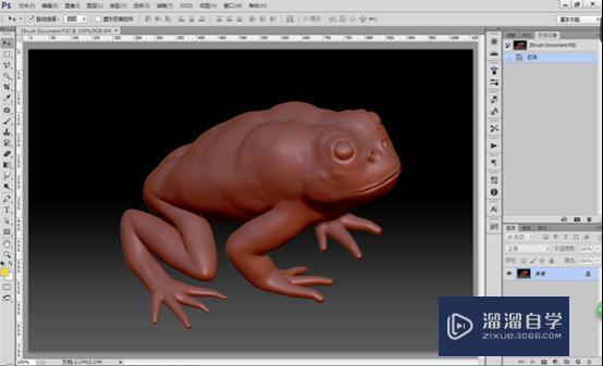 ZBrush如何导出效果图？