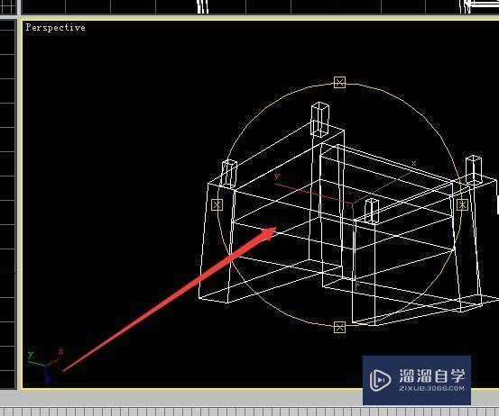 3DMax中实现物体的整体旋转和视图的旋转教程