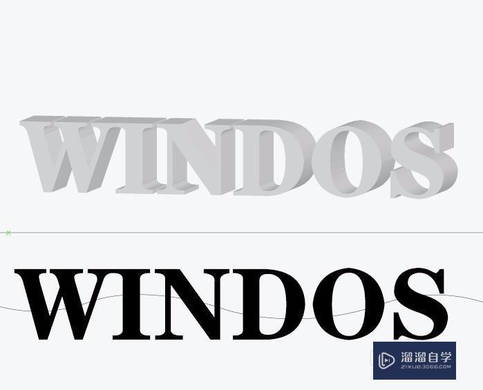 AI软件怎么制作立体文字？