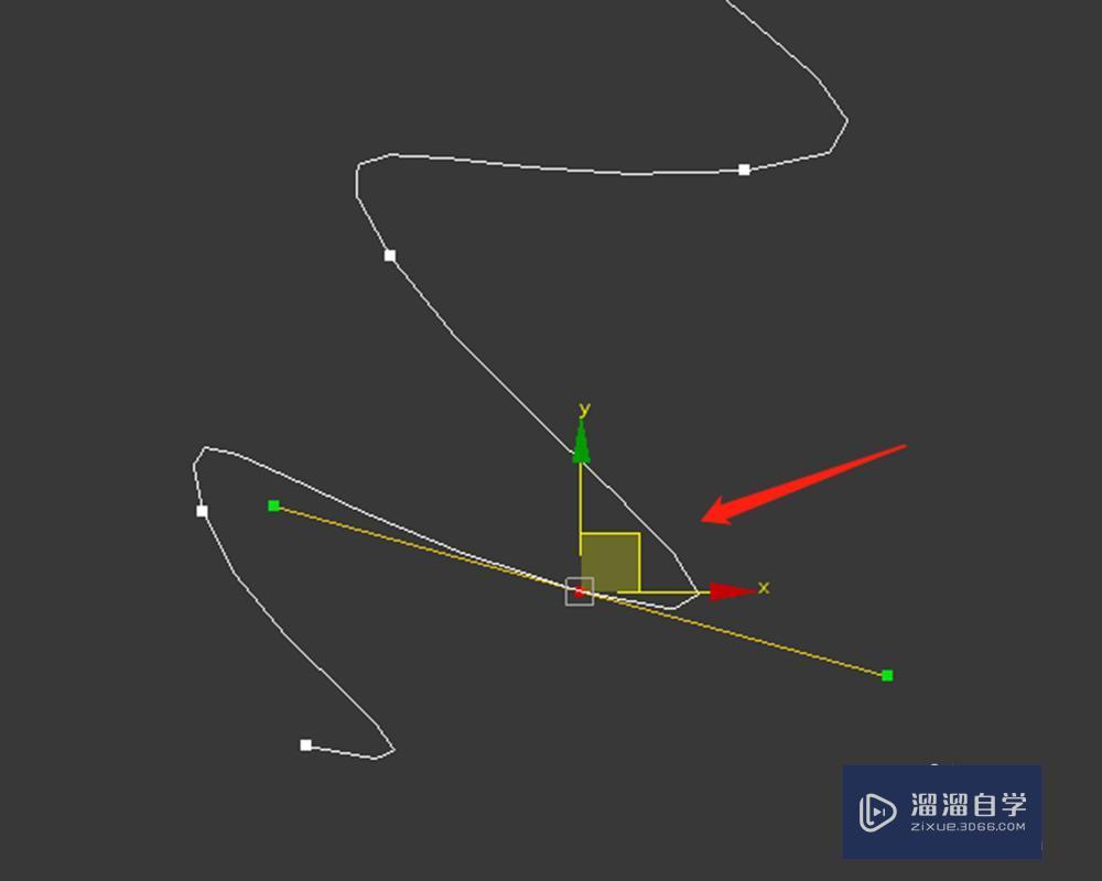 在3DMax软件场景中修改线条顶点位置教程