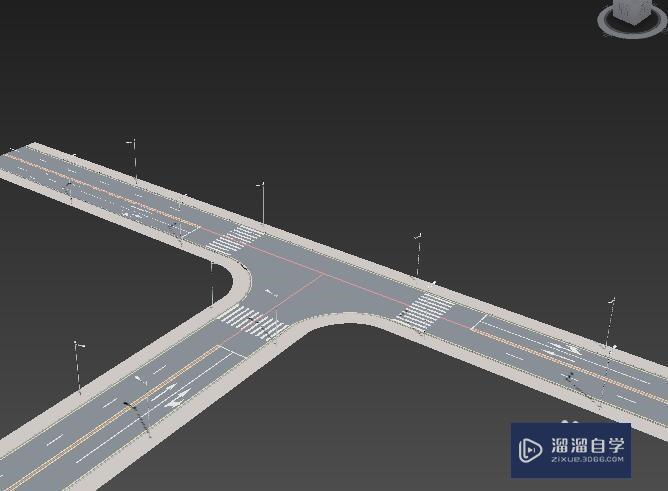 3DMax道路建模教程