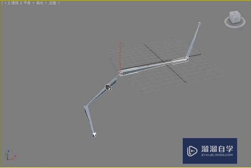 3DMax怎么为骨骼对象建立父子关系？