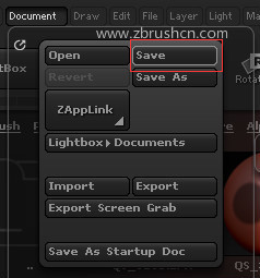 ZBrush文件可以保存为哪些格式