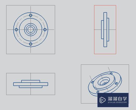 怎样把UG的三维图转化成CAD的二维图？