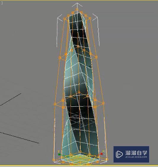 3DMax用扭曲修改器制作大厦