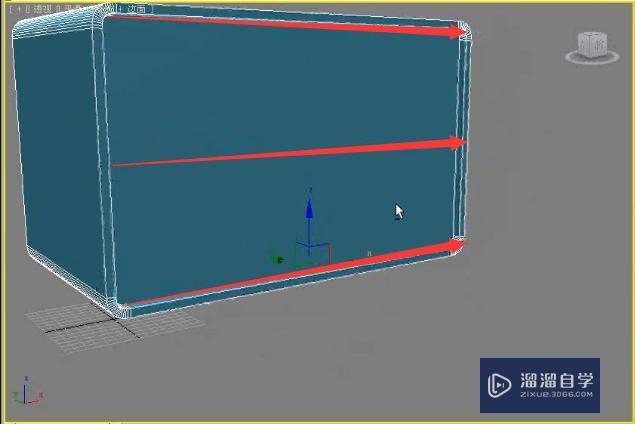 3DMax利用多边形建模制作床头柜