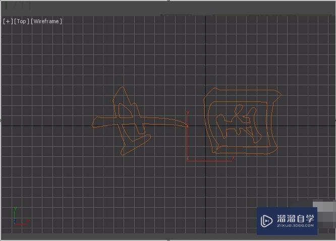 3DMax里怎样在模型上添加字？