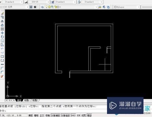 CAD中门怎么画的？