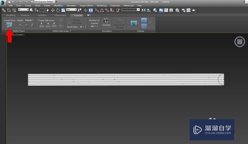 3DMax2014如何刷出动画人模？