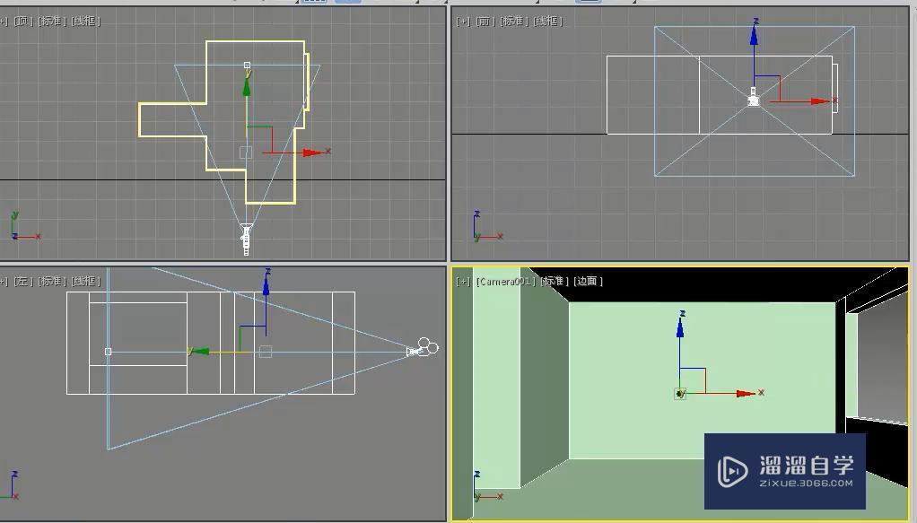 3DMax室内空间