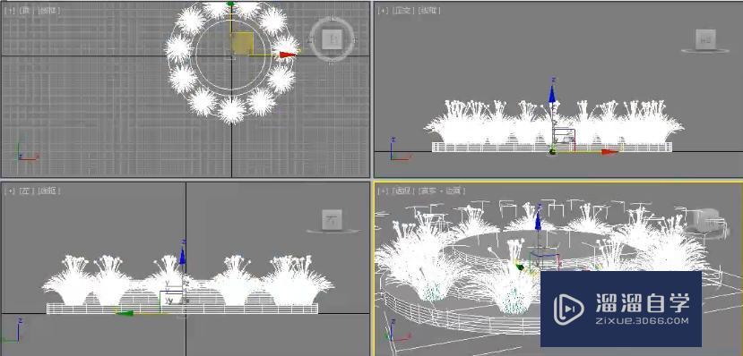 3DMax创建室外植物