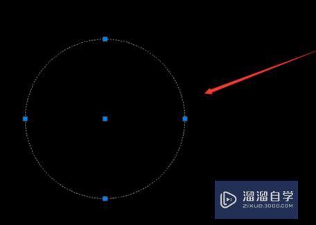 CAD中怎么把圆分3等份？