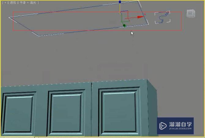 3DMax利用多边形建模制作衣柜