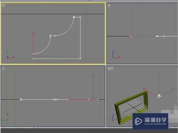 3DMax中如何使用倒角剖面？