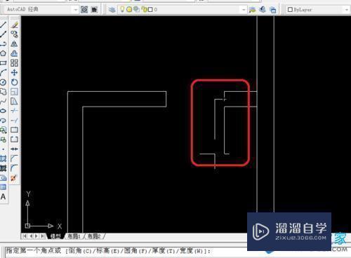 CAD中门怎么画的？