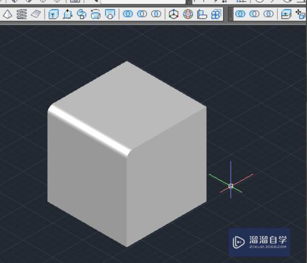 3DMax实体如何倒圆角？