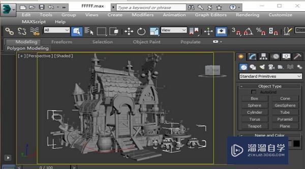 3DMax出图的尺寸怎么计算呀