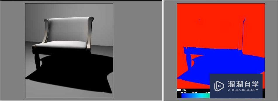 3DMax测试伪彩色曝光控制效果