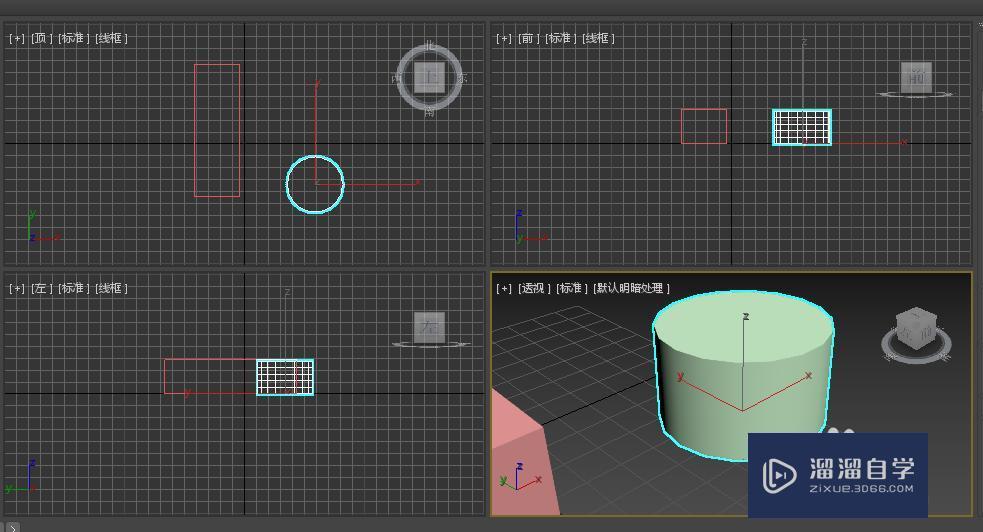 3DMax中如何画出简单的图形？