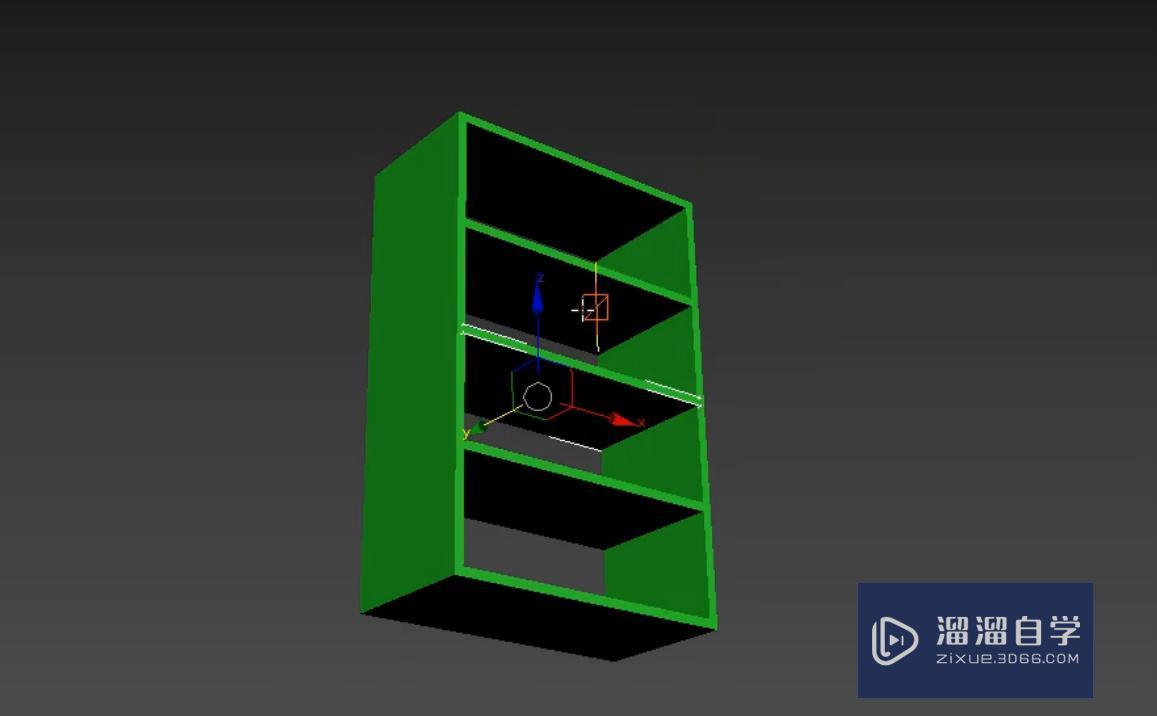 3DMax储物架模型的旋转与角度捕捉教程