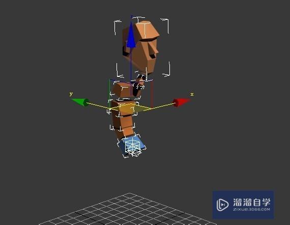 3DMax怎么将组件进行打散