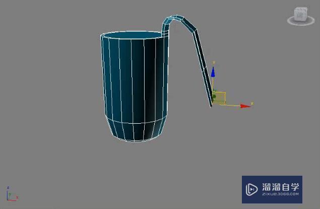 3DMax利用多边形建模制作创意水杯