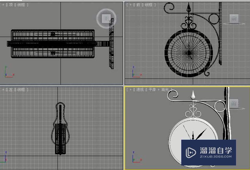 3DMax如何用角度捕捉切换工具制作挂钟刻度？