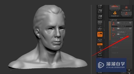 ZBrush如何把模型的细节映射到低模上？