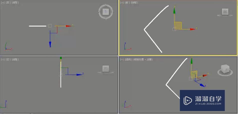 3DMax线制作铁艺吊灯