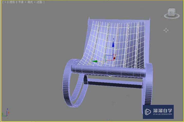 3DMax利用多边形建模制作躺椅