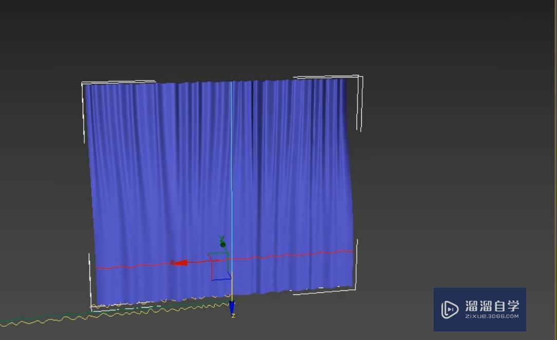 3DMax怎么使用放样工具制作简约窗帘？