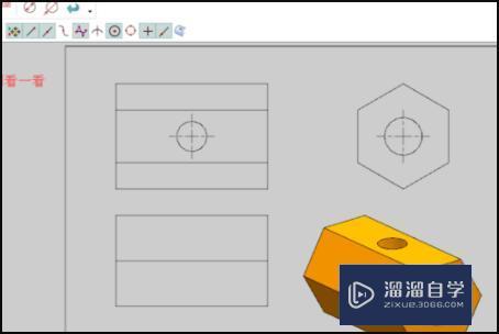 CAD二维图如何导入UG中进行三维建模？