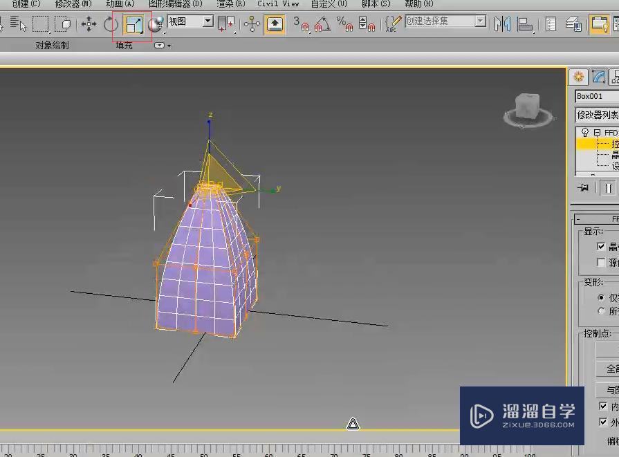 3dmax三維模型修改器類型介紹_溜溜自學網