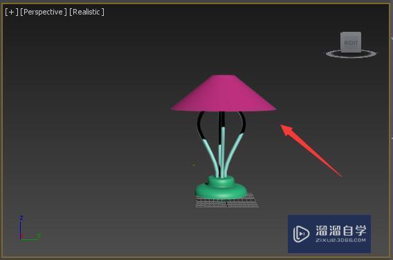 使用3DMax创建蘑菇灯模型教程