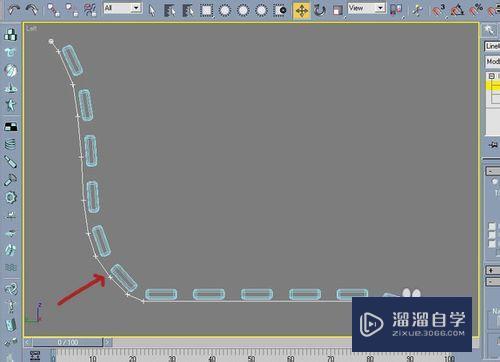 3DMax制作道具公园长椅教程