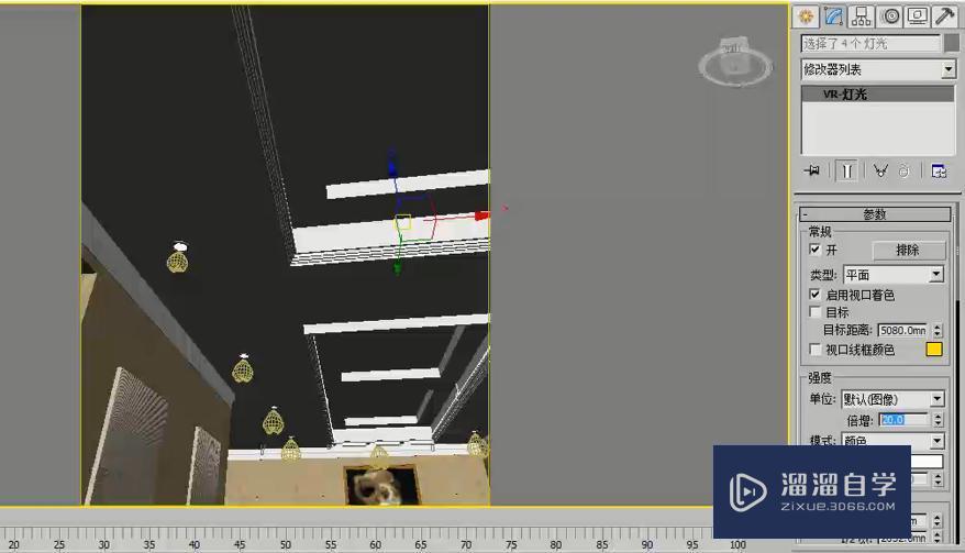 3DMax简约欧式走廊设计教程