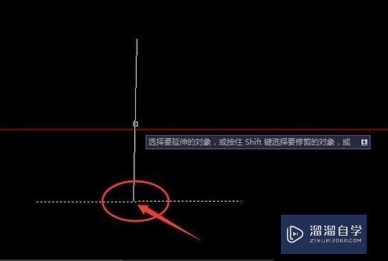 CAD 延伸命令怎么使用呀？