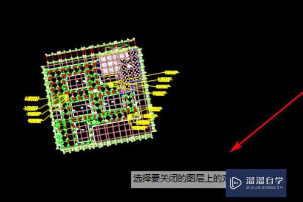 CAD里怎么关闭全部图层？