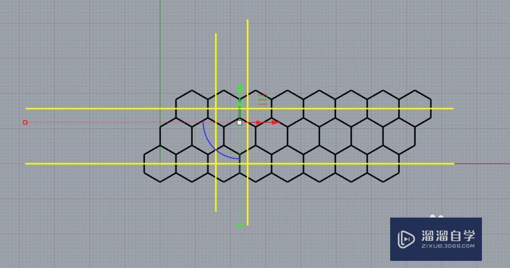 怎样用犀牛创建蜂窝纹理操作教程