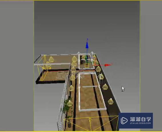 3DMax简约欧式走廊设计教程 3DMax简约欧式走廊设计教程