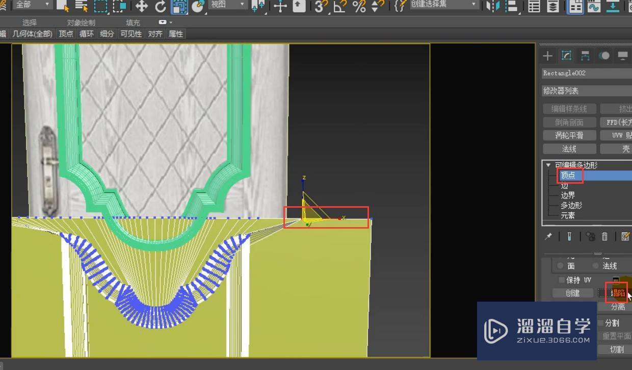 3DMax怎么大线条卧室门？