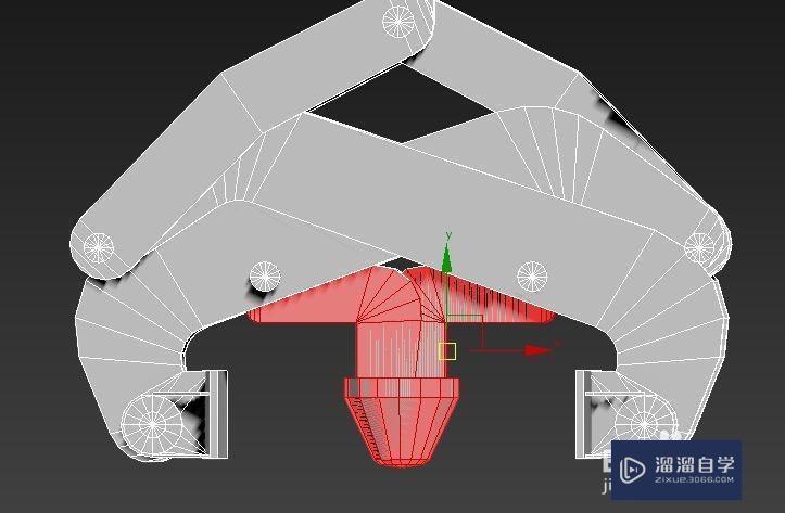 3DMax分割模型:整体模型中分离出想要的那一部分技巧