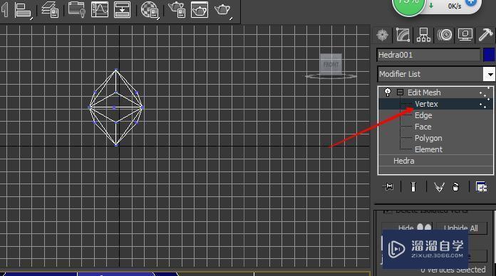 3DMax中怎么给物体加点进行编辑？