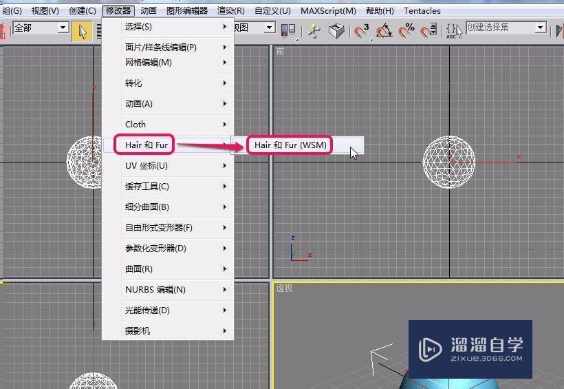 3DMax hAIr和fur(毛发)修改器的使用教程 3DMax hAIr和fur(毛发)修改器的使用教程
